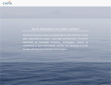Tablet Screenshot of capia.no